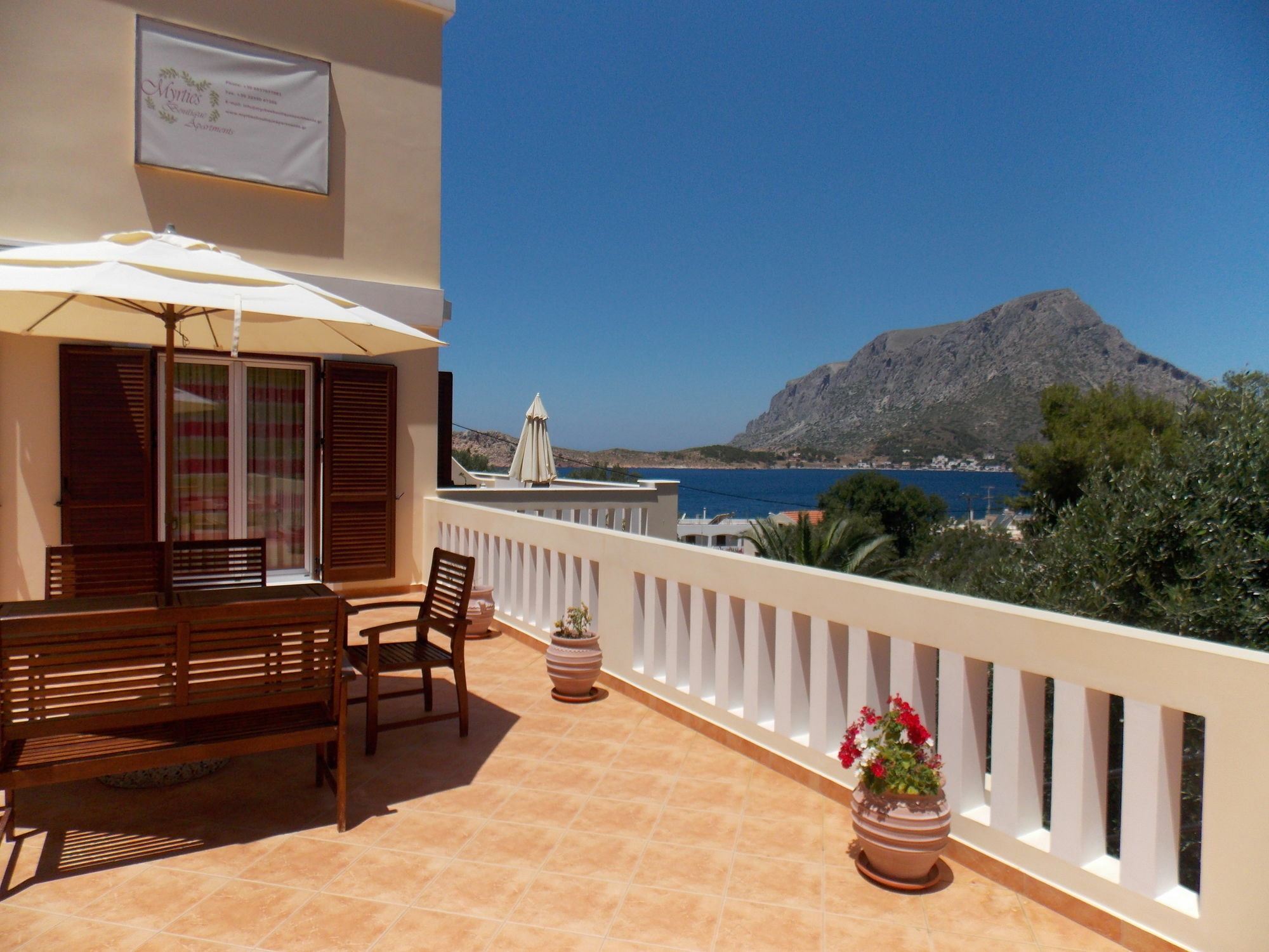Myrties Boutique Apartments Masouri Exterior foto